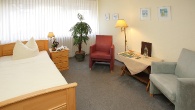 Unser gepflegtes Einzelzimmer - Herzlich willkommen in der Kurpension & Hotel Garni - Sassenst�bchen