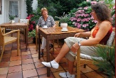 Verbringen Sie erholsame Stunden auf unserer Terrasse